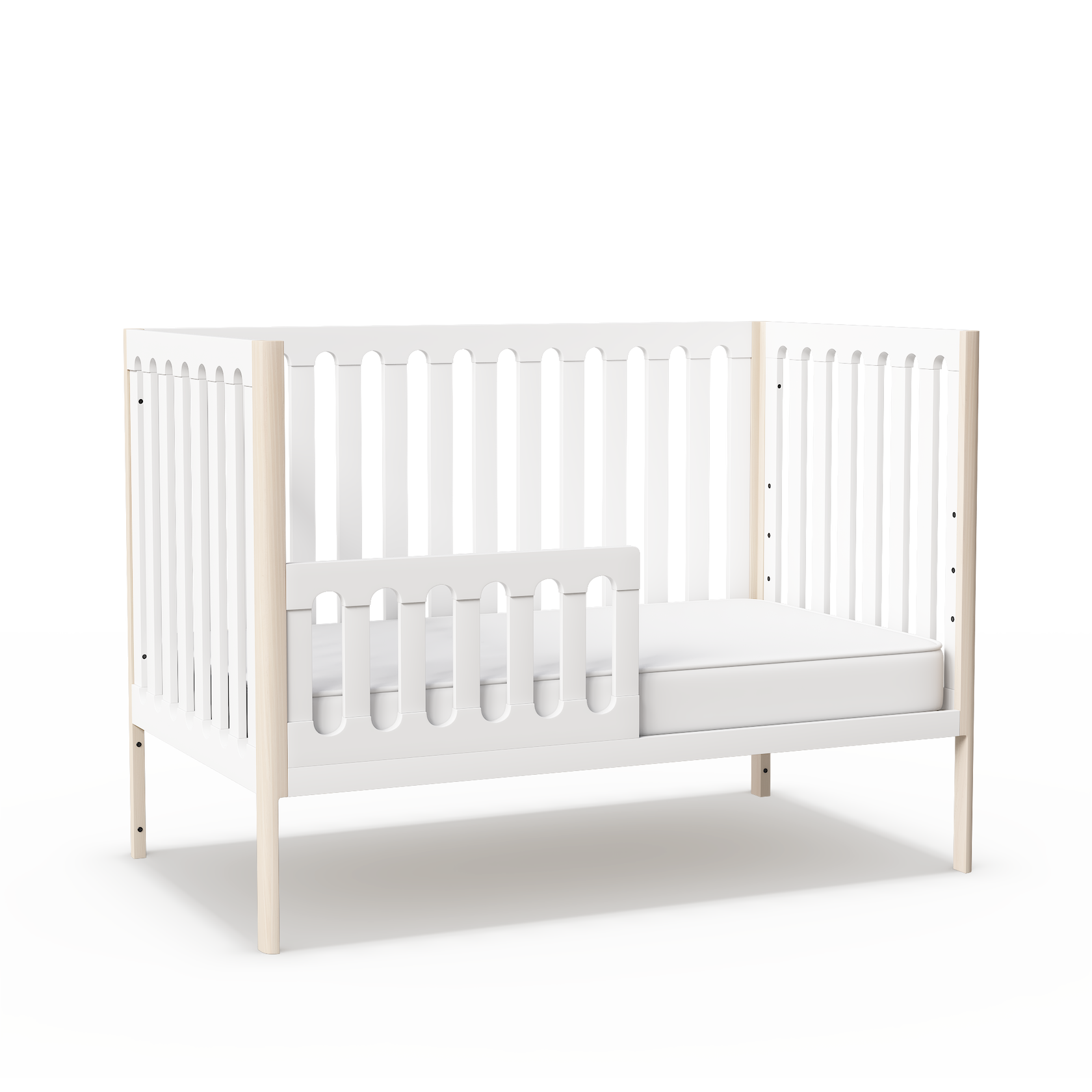 HushCrib Lulla & Lully 3-in-1 Convertible Crib