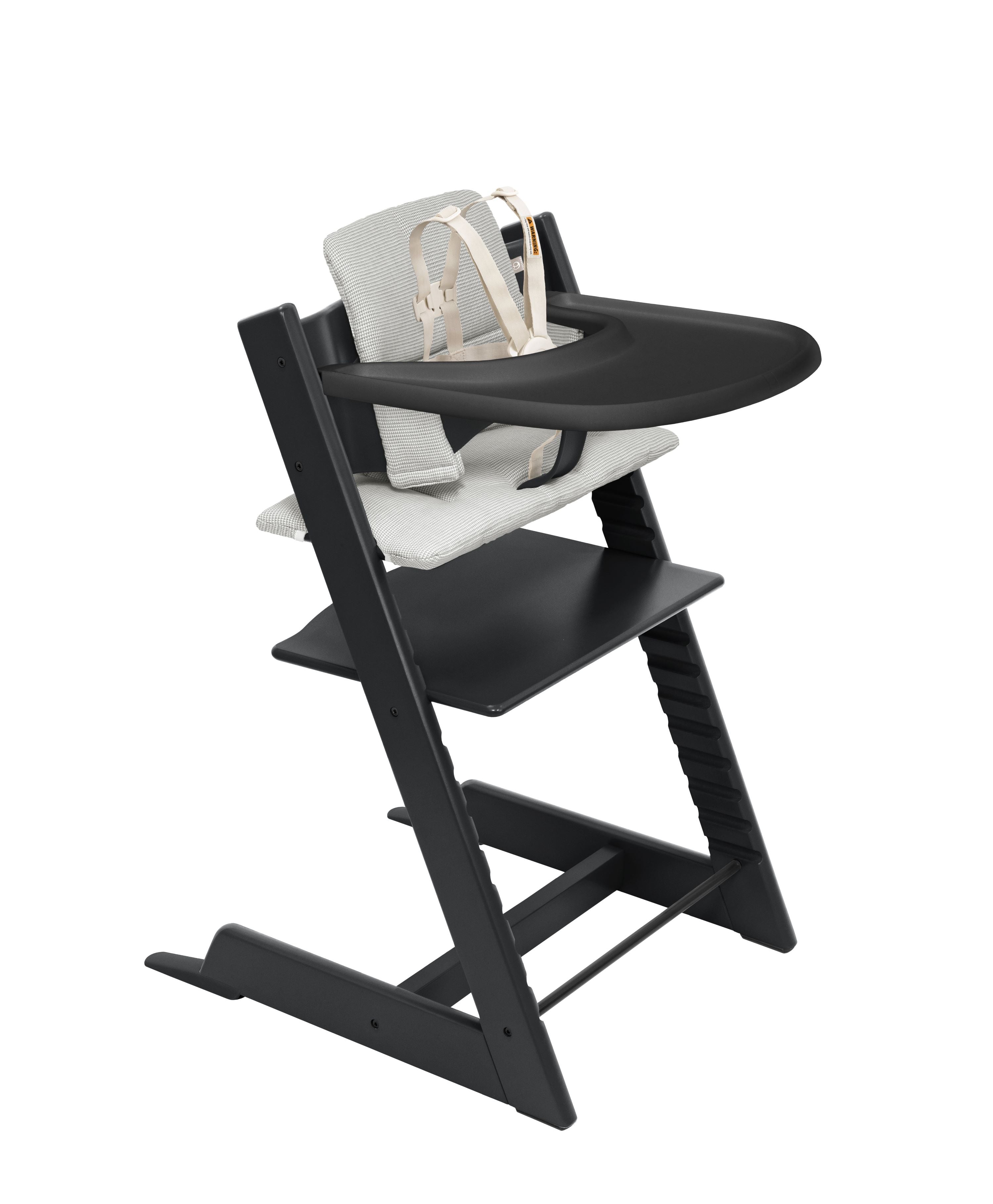 Stokke Tripp Trapp High Chair² with Cushion + Stokke Tray