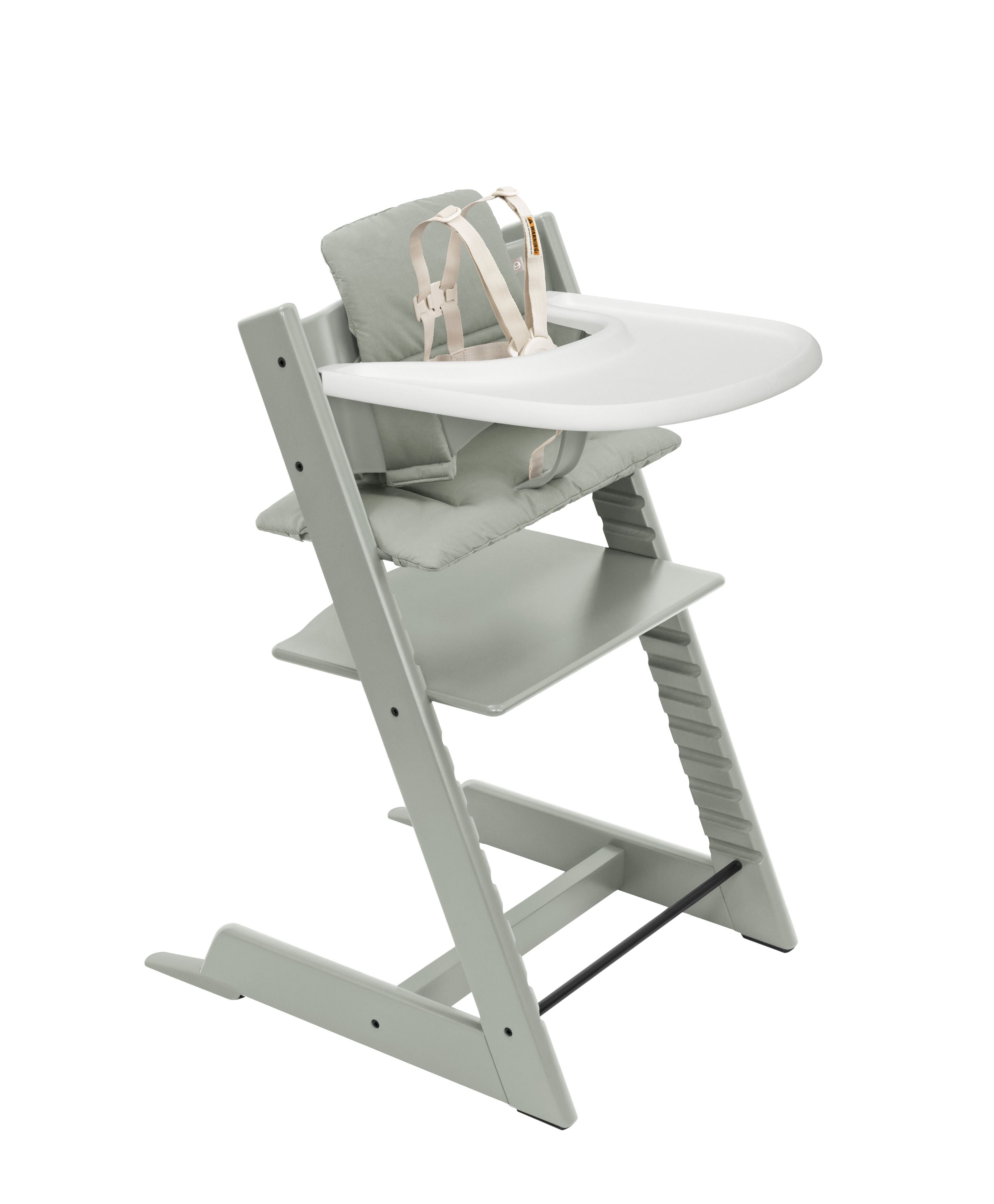 Stokke Tripp Trapp High Chair² with Cushion + Stokke Tray