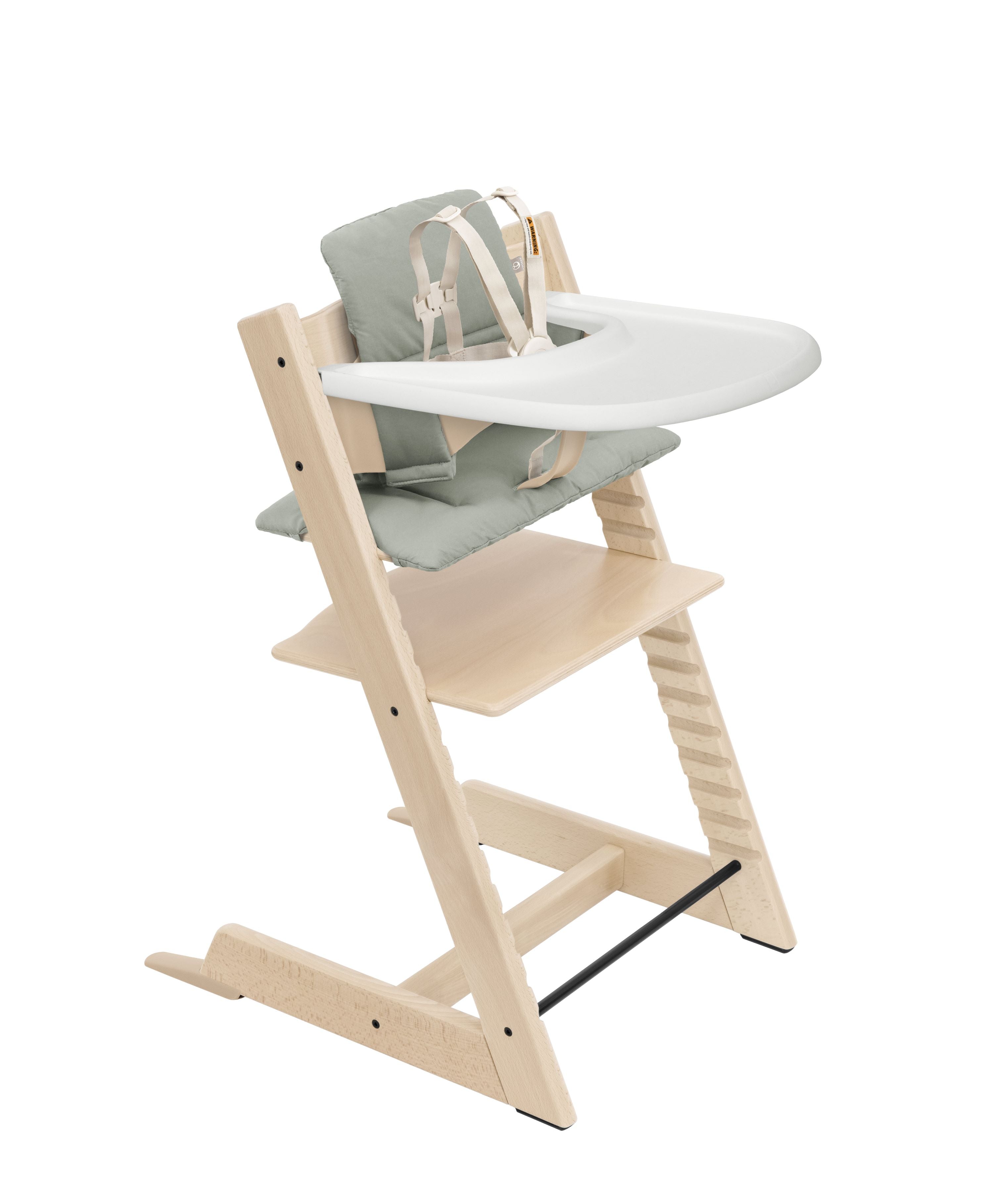 Stokke Tripp Trapp High Chair² with Cushion + Stokke Tray