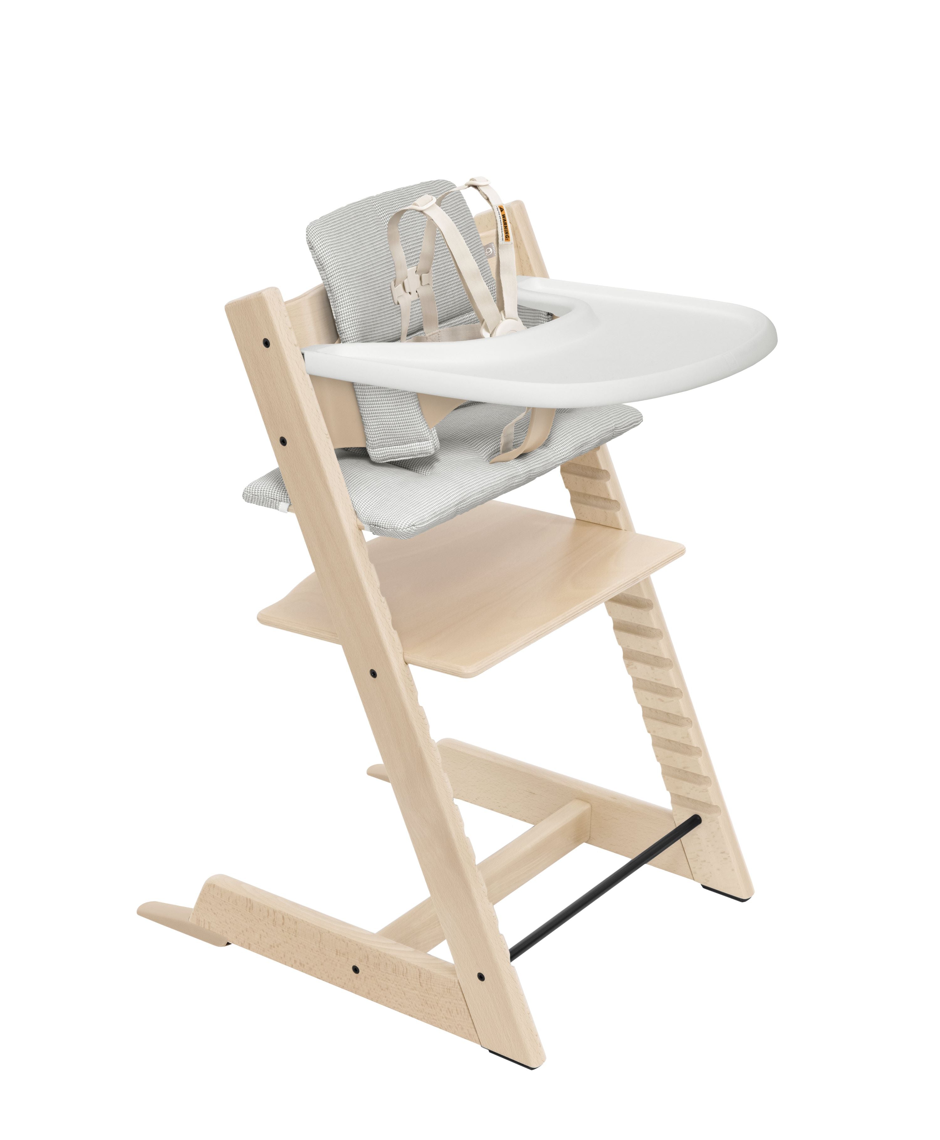 Stokke Tripp Trapp High Chair² with Cushion + Stokke Tray