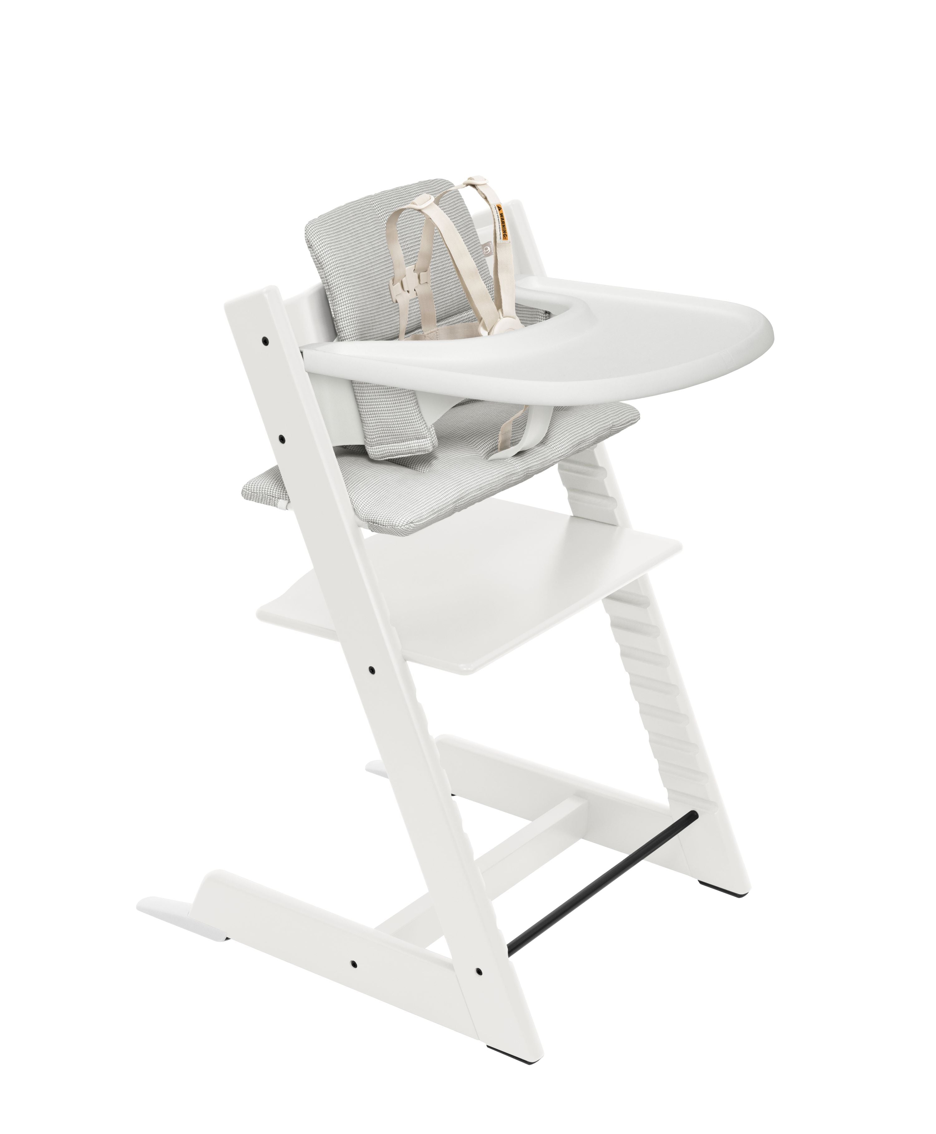 Stokke Tripp Trapp High Chair² with Cushion + Stokke Tray