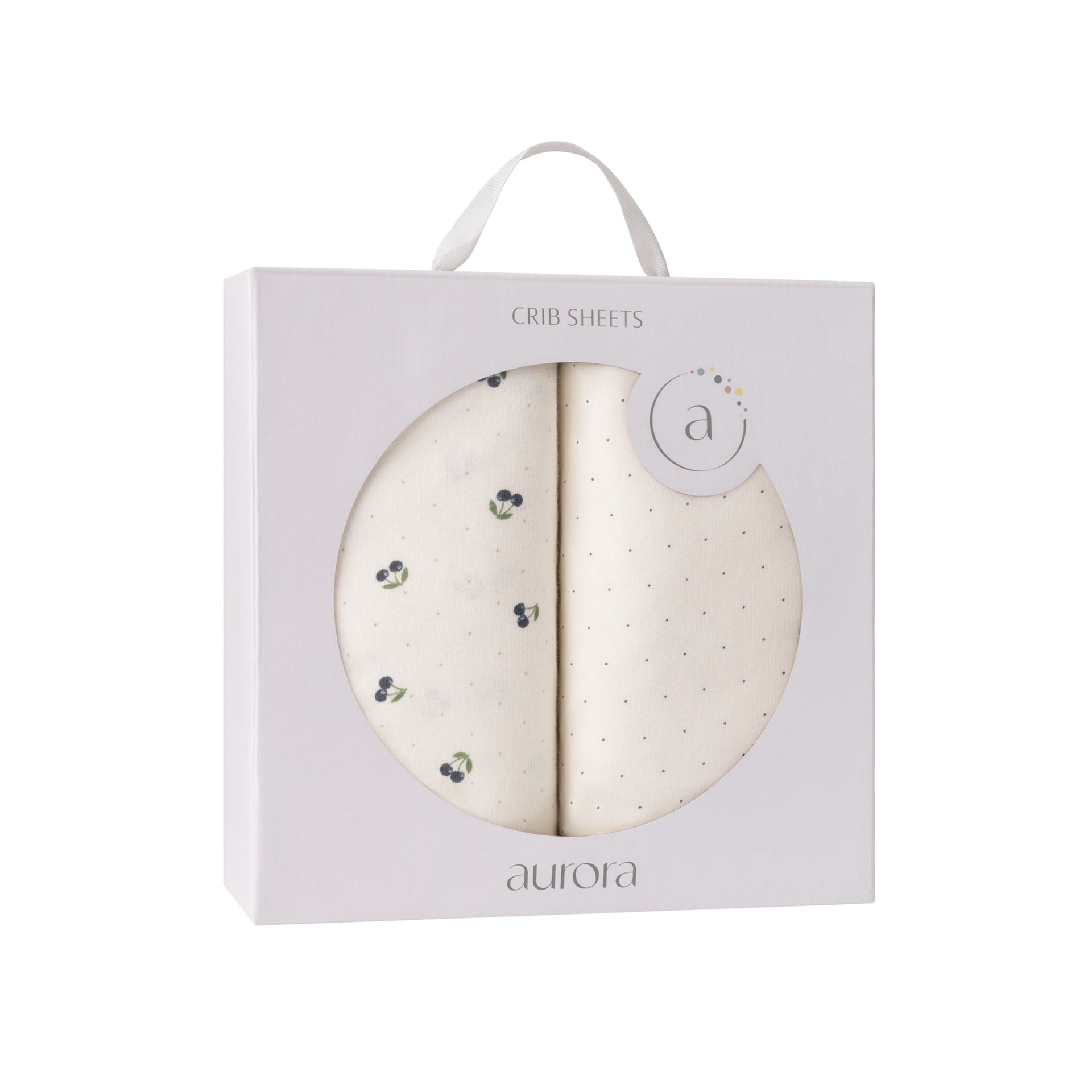 Aurora Classics Cotton Crib Sheet - 2 Pack