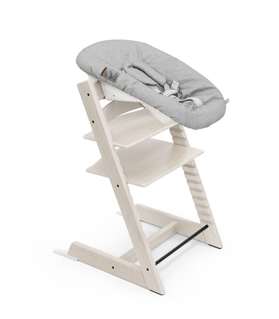Stokke Tripp Trapp High Chair² with Cushion, Newborn Set + Stokke Tray