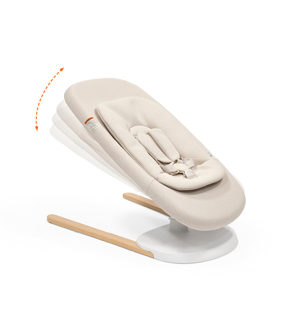 stokke steps bouncer white mountains Stokke Yoga Baby Bouncer & Swing