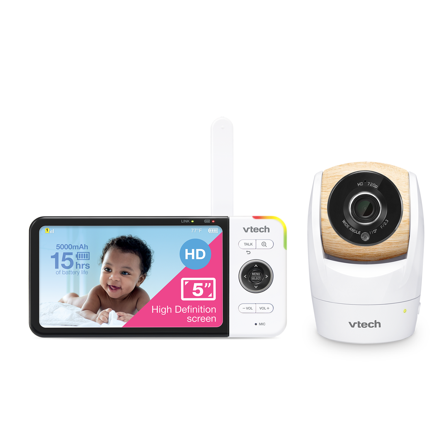 Vtech Digital Video Baby Monitor with Pan, Tilt and Zoom Camera