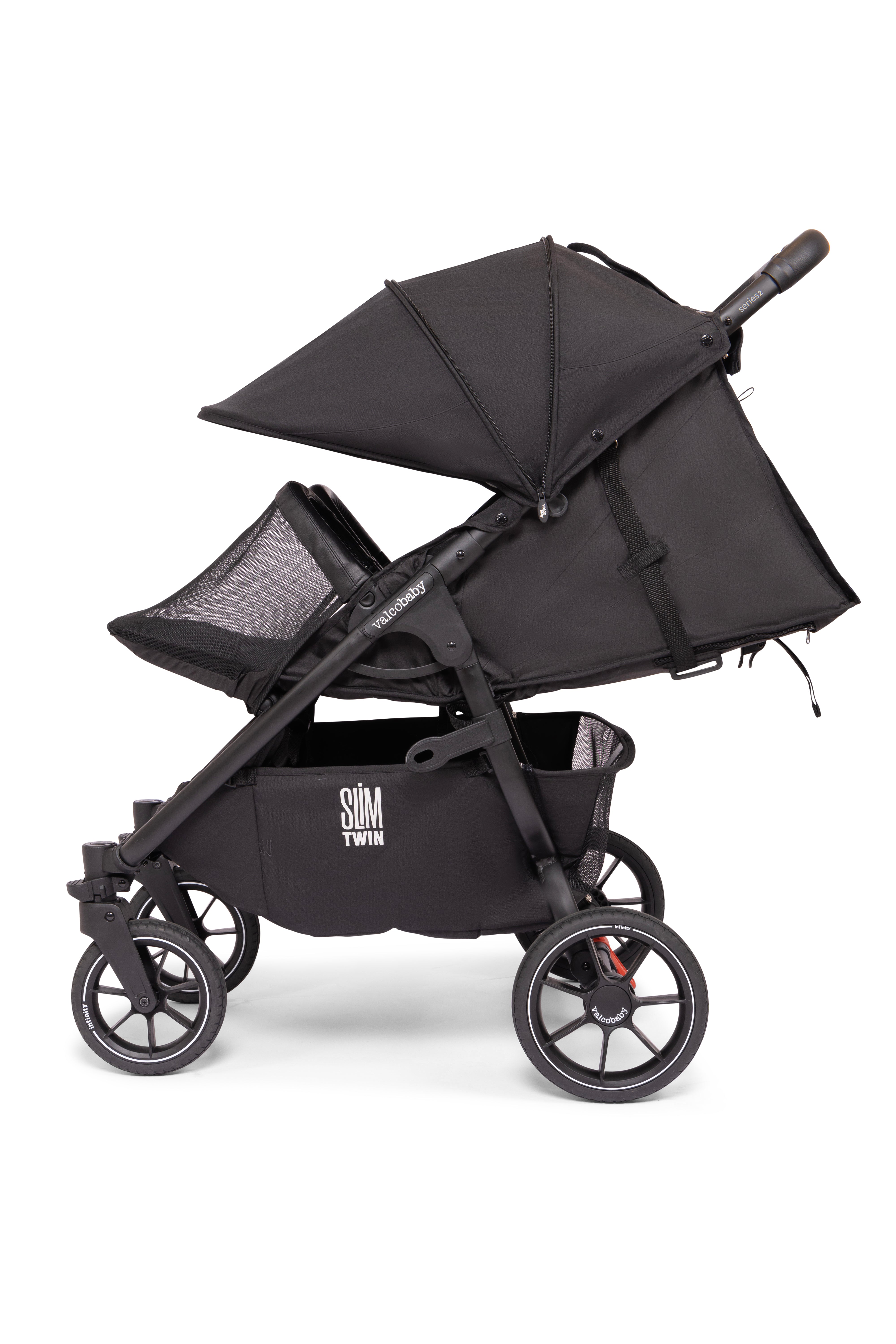 Valco Baby Slim Twin S2 Double Stroller