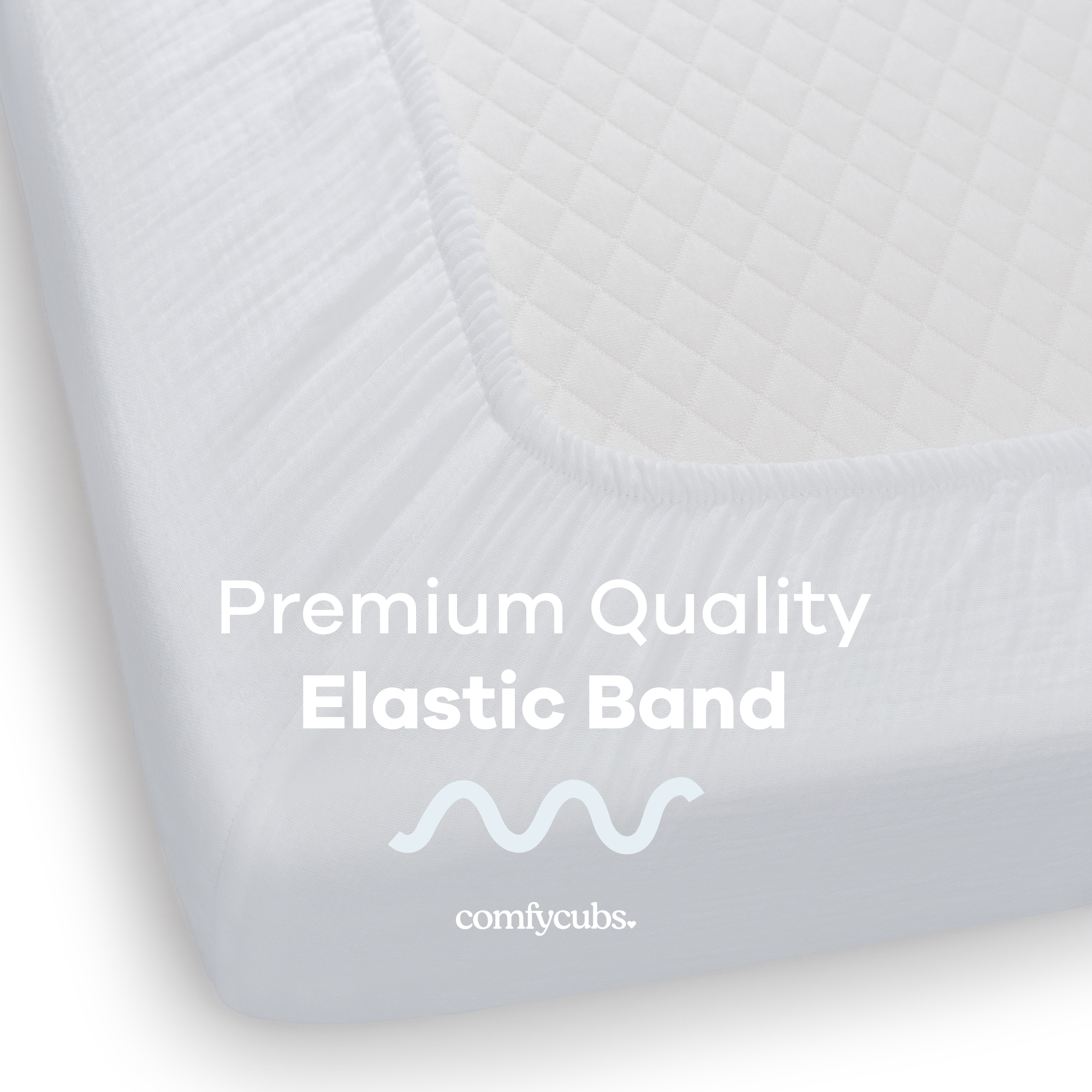 Comfy Cubs Muslin Fitted Crib Sheet