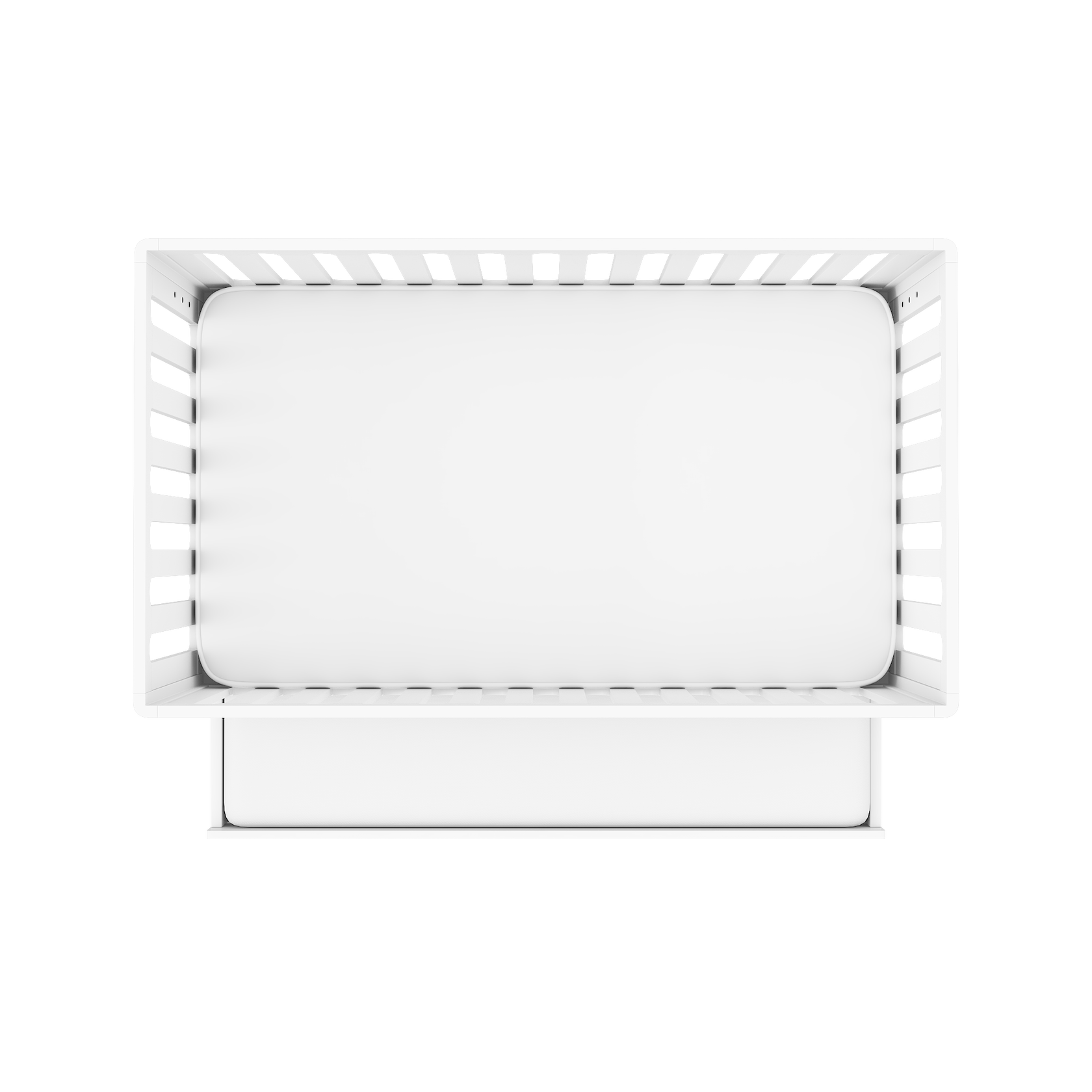 HushCrib Lulla & Lully 3-in-1 Convertible Crib With Trundle