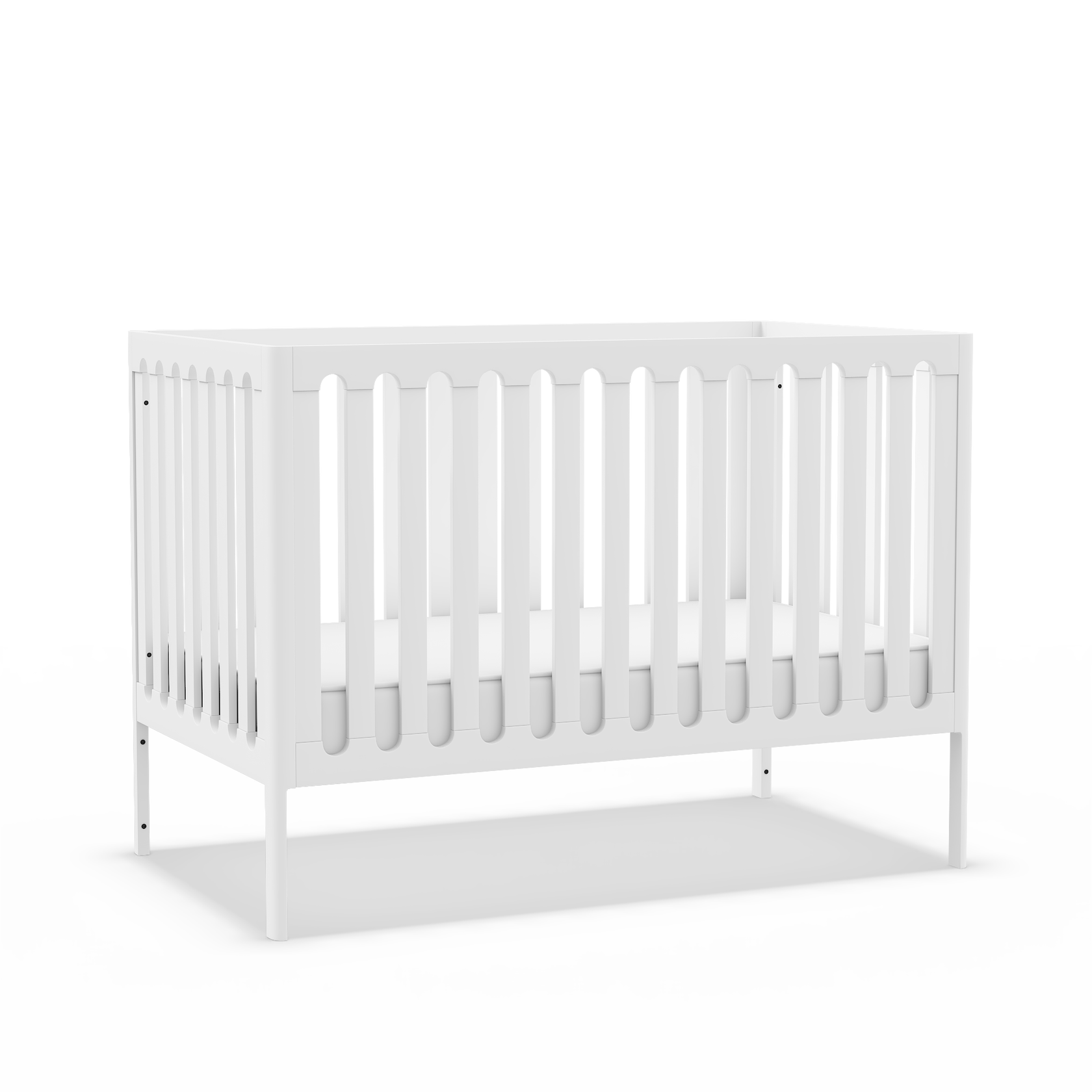 HushCrib Lulla & Lully 3-in-1 Convertible Crib