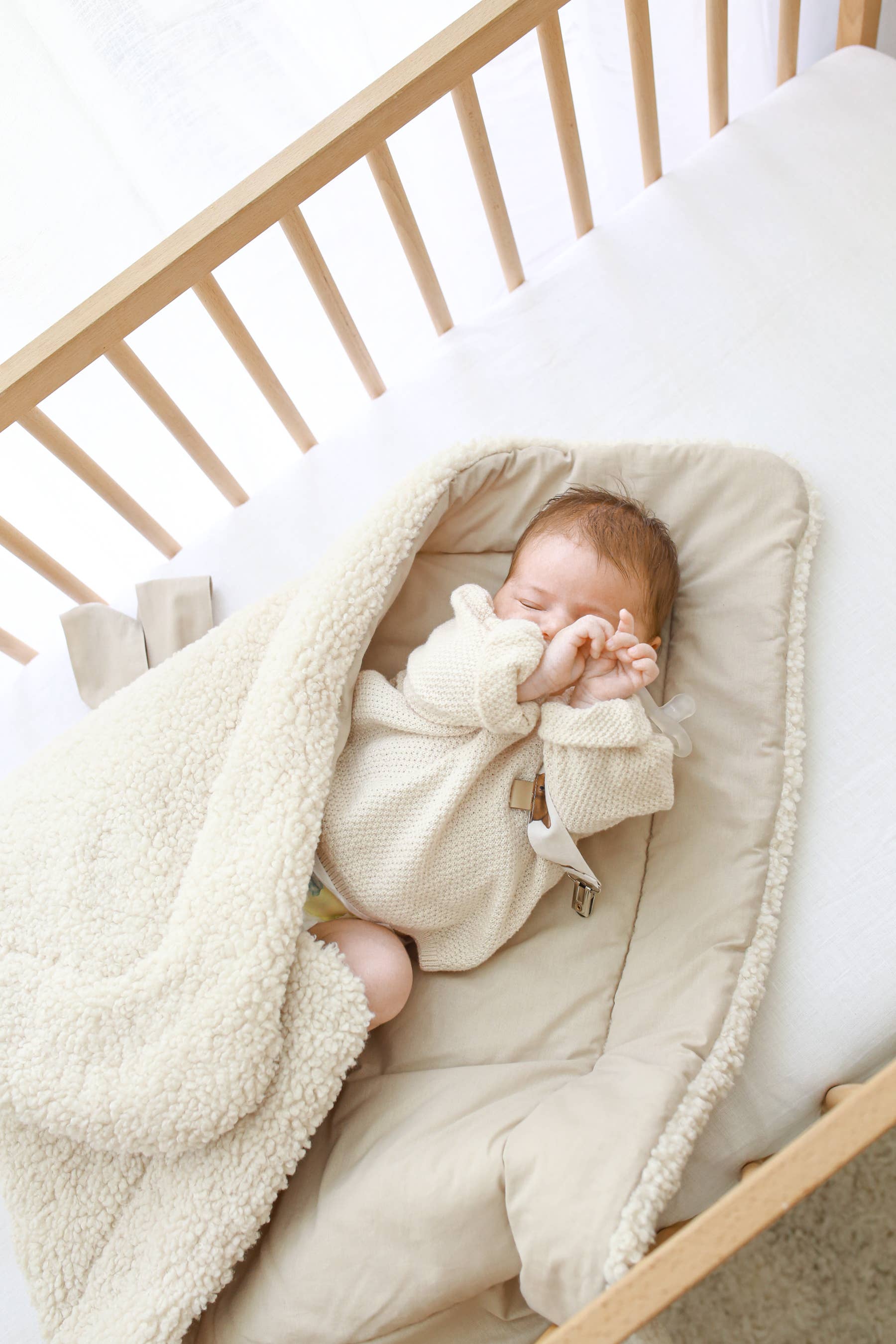 Babyly Teddy Boucle Baby Wrap