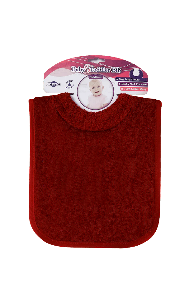 Abstract Waterproof Bib with Snaps