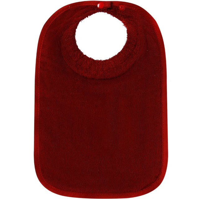 Abstract Waterproof Bib with Snaps