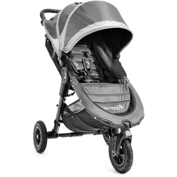 Baby Jogger City Mini GT Stroller - Steel Gray - Lightweight & Travel Stroller