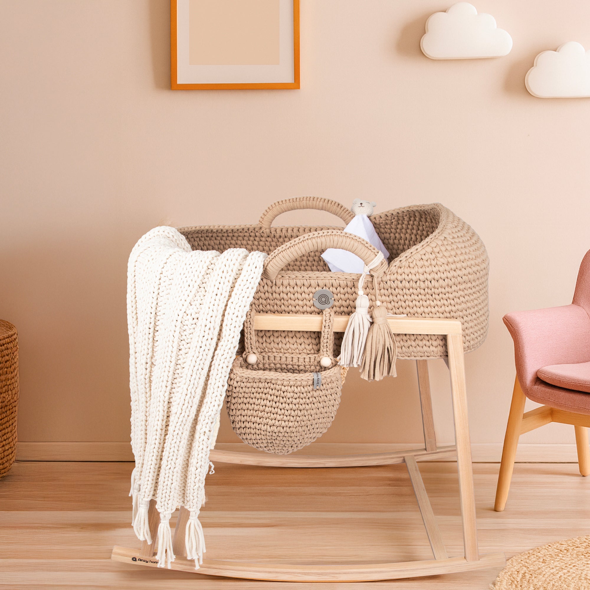 Anzy Home Blanket Bobbiny