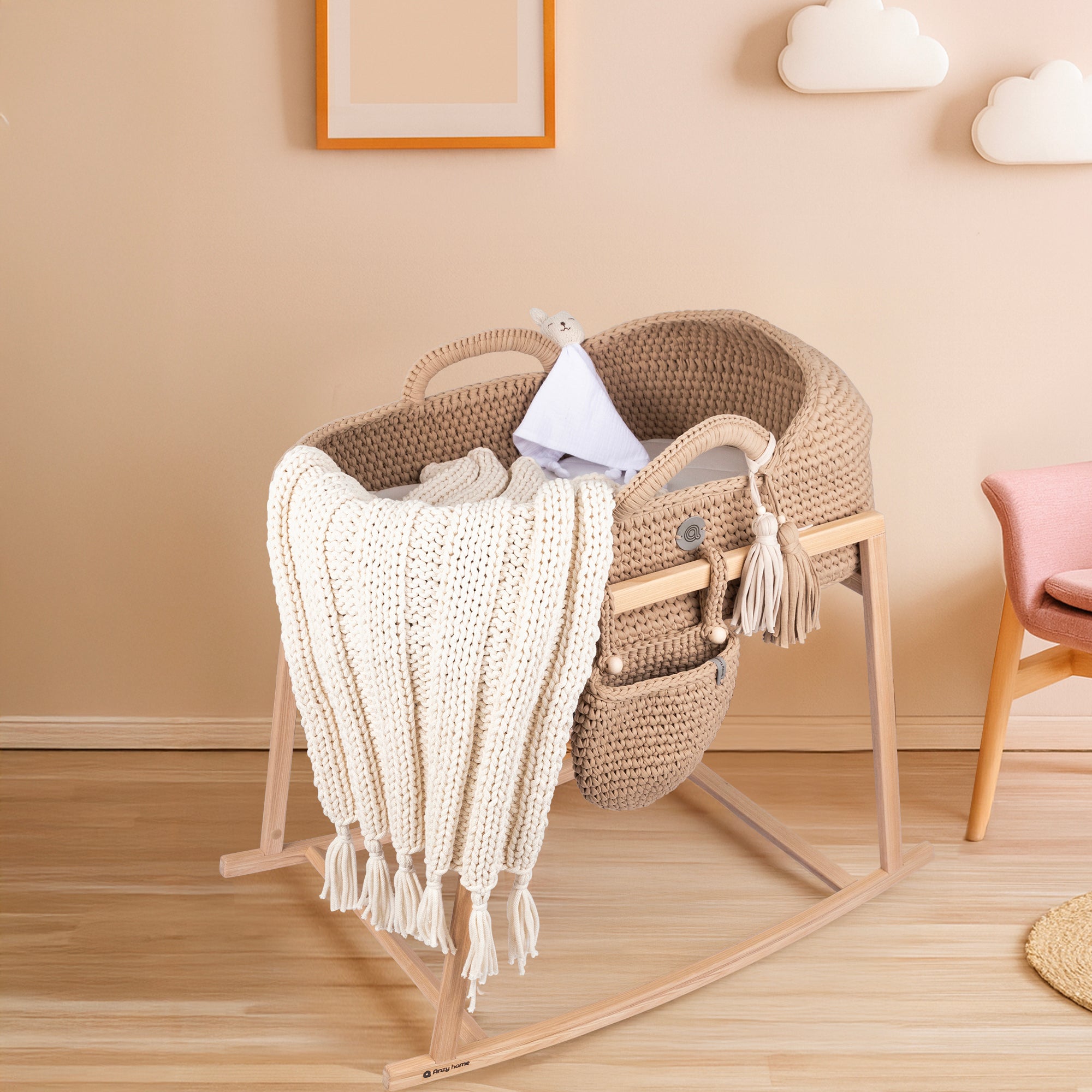 Anzy Home Blanket Bobbiny