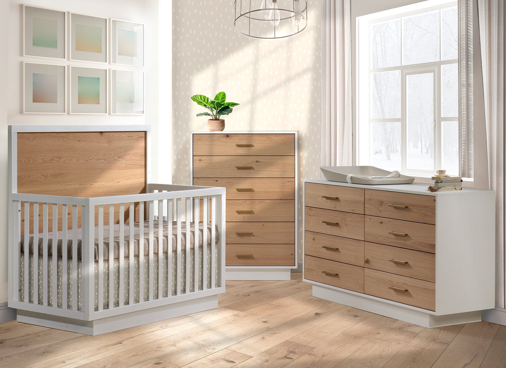 Natart Como Naturale Convertible Crib