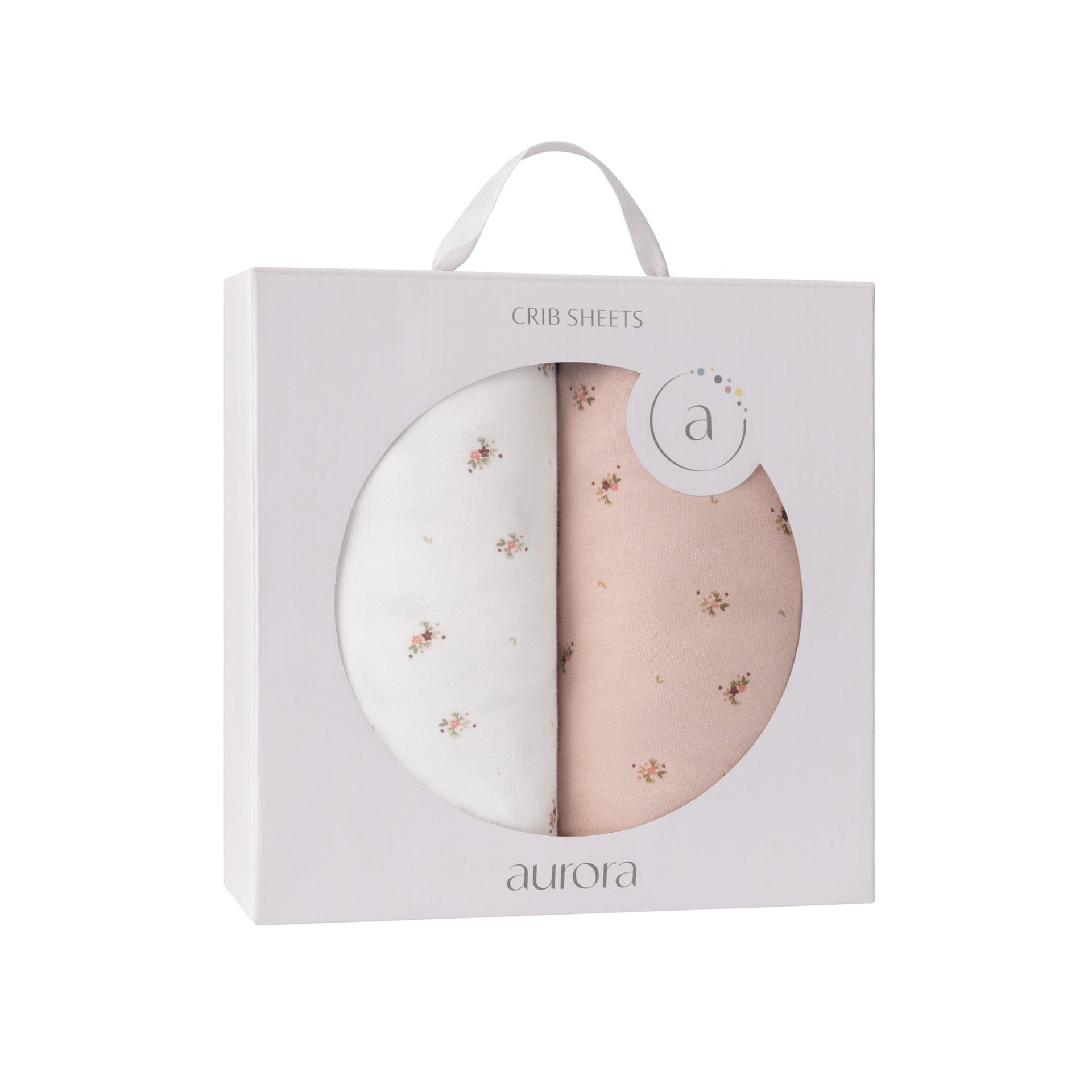 Aurora Classics Cotton Crib Sheet - 2 Pack