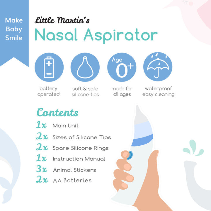 Little Martin's Baby Electric Nasal Aspirator