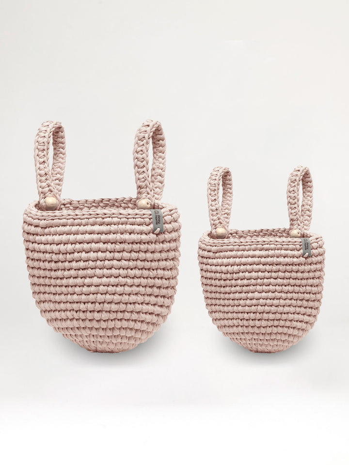 Anzy Home Hanging Basket Crib Pocket Organizer