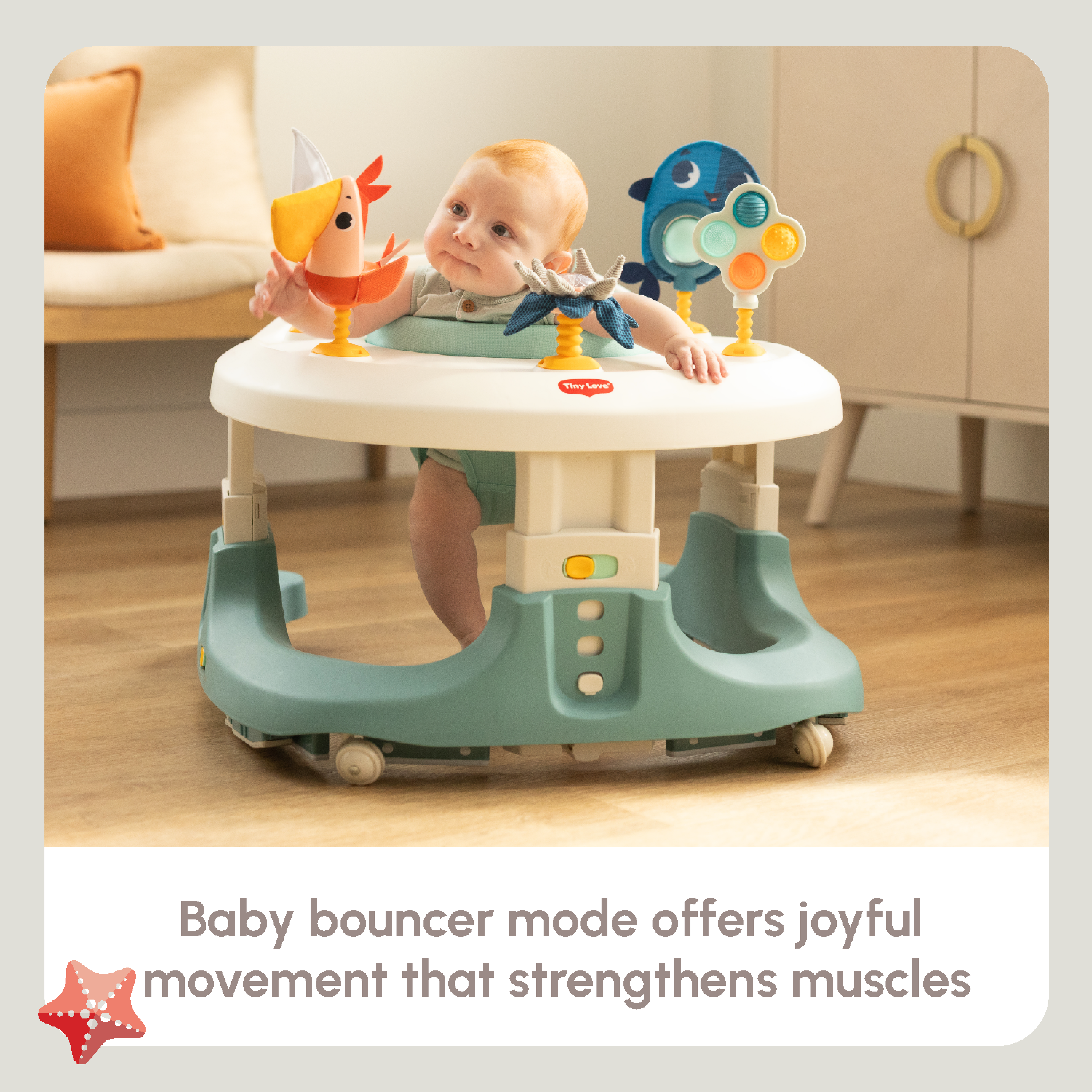 Tiny Love Tiny Mariner 4-in-1 Here I Grow Mobile Activity Center
