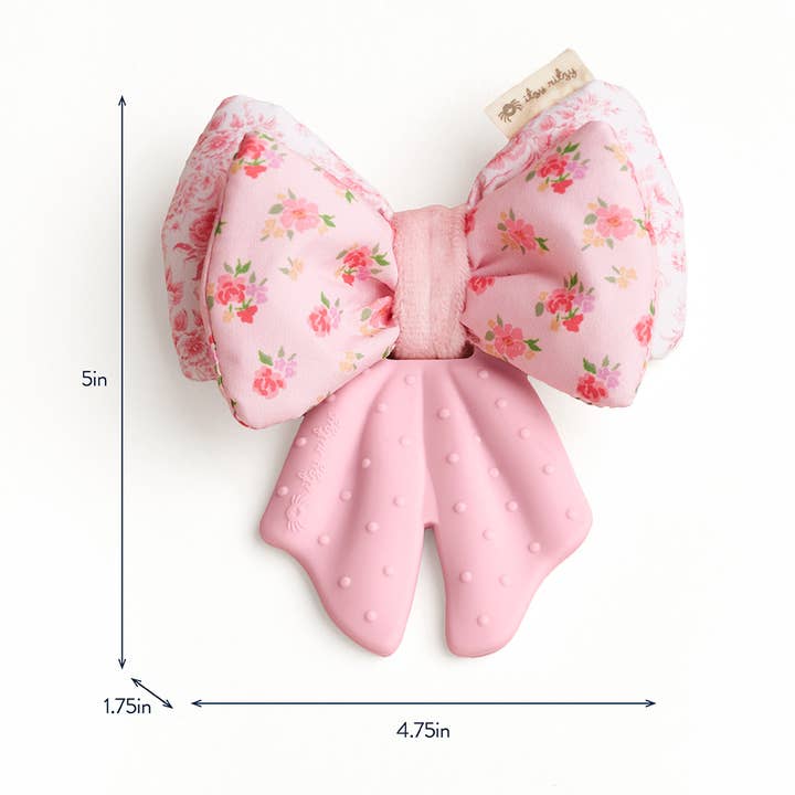 Itzy Ritzy Bow Sweetie Crinkle Sensory Teether