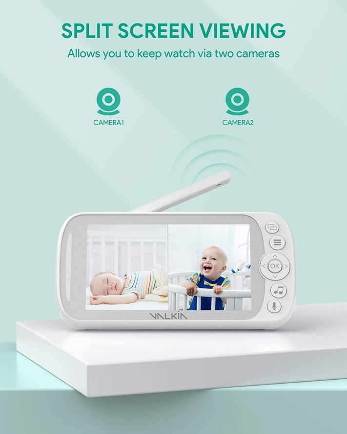 Vava Monitor Split Baby Monitor Vava Multi Screen Baby Monitor
