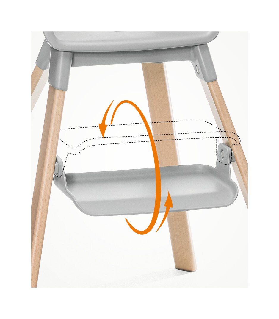 stokke clikk footrest too low Stokke Clikk Footrest