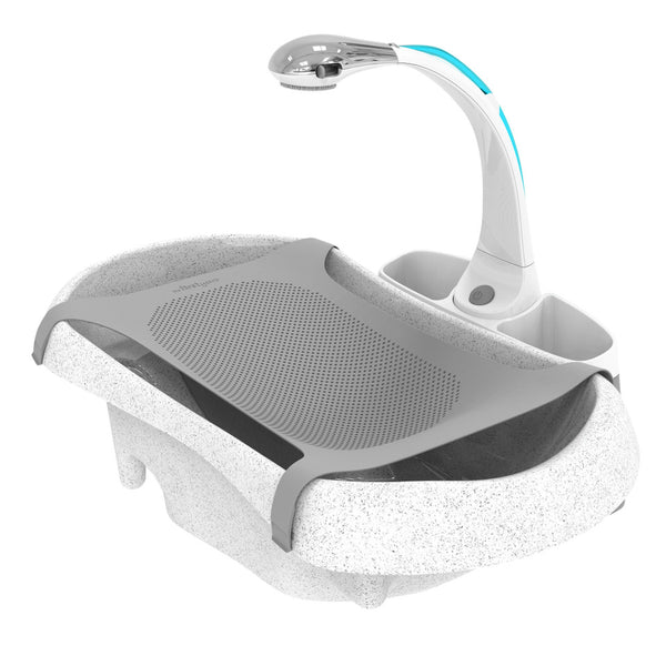 summer infant soothing spa & shower The First Years Rain Shower Baby Spa Tub with Soothing Spray Showerhead