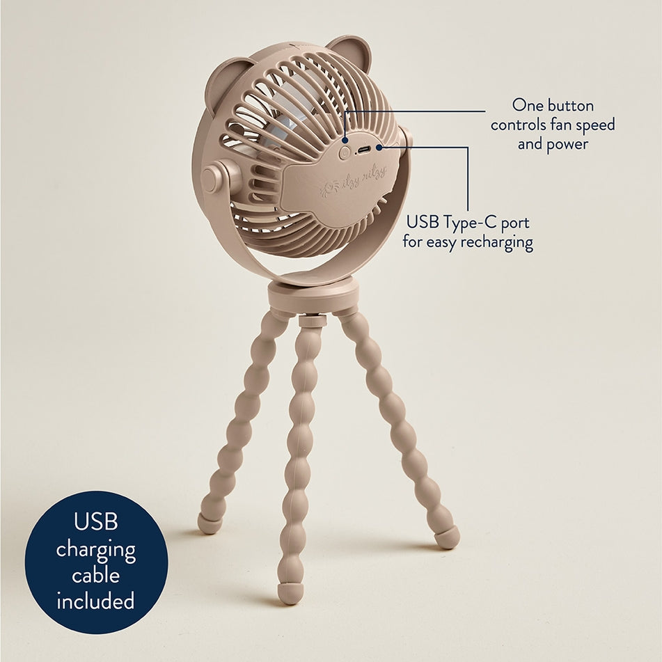 Itzy Ritzy Breeze 3-Speed Stroller Fan