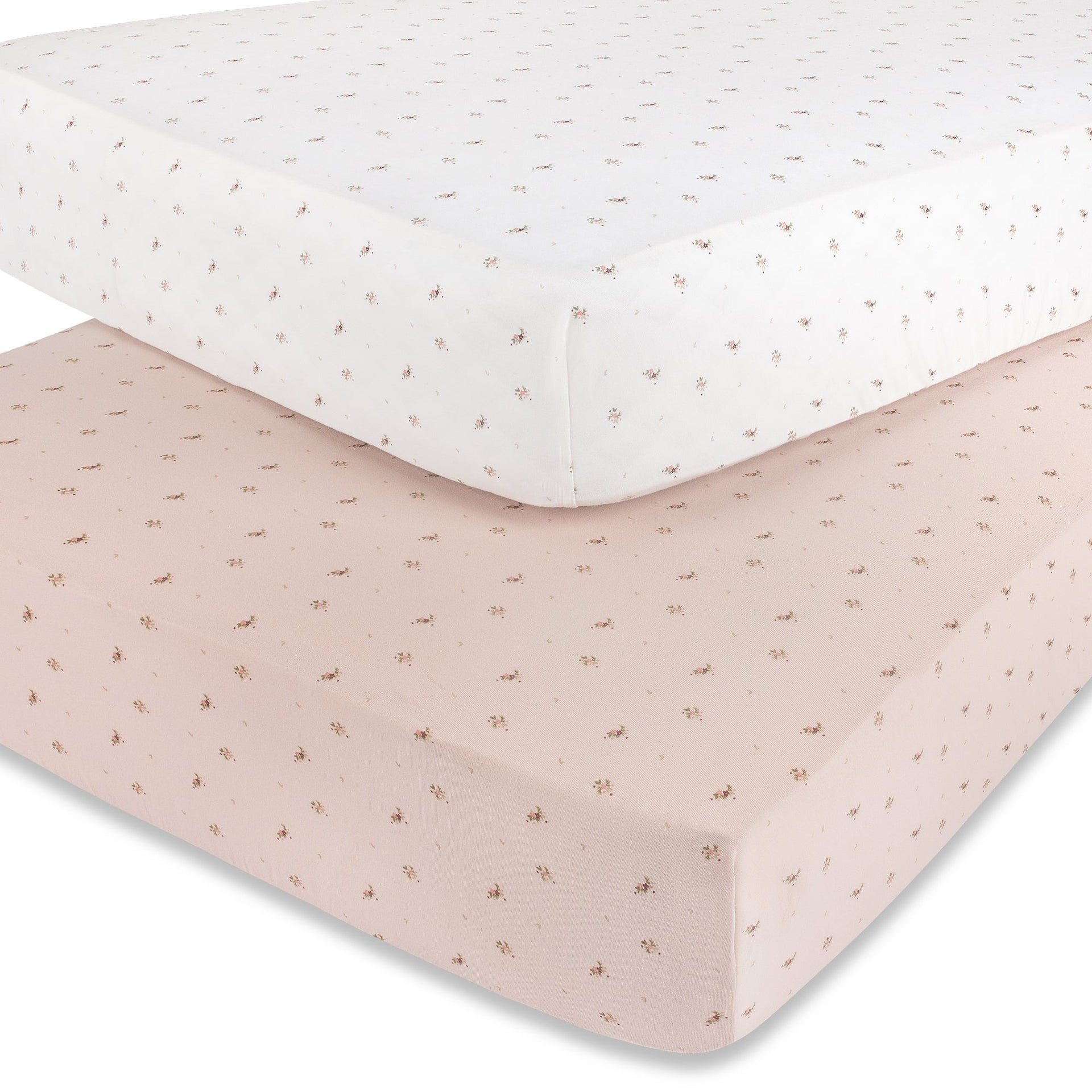 Aurora Classics Cotton Crib Sheet - 2 Pack