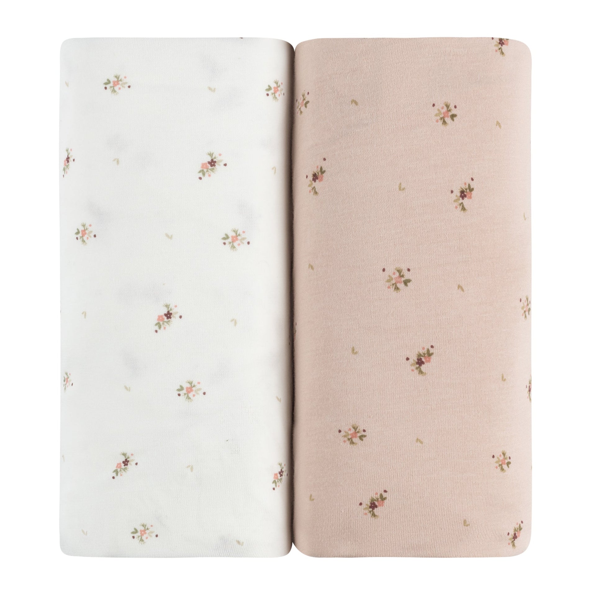 Aurora Classics Cotton Pack N Play/ Porta Crib Sheet - 2 Pack