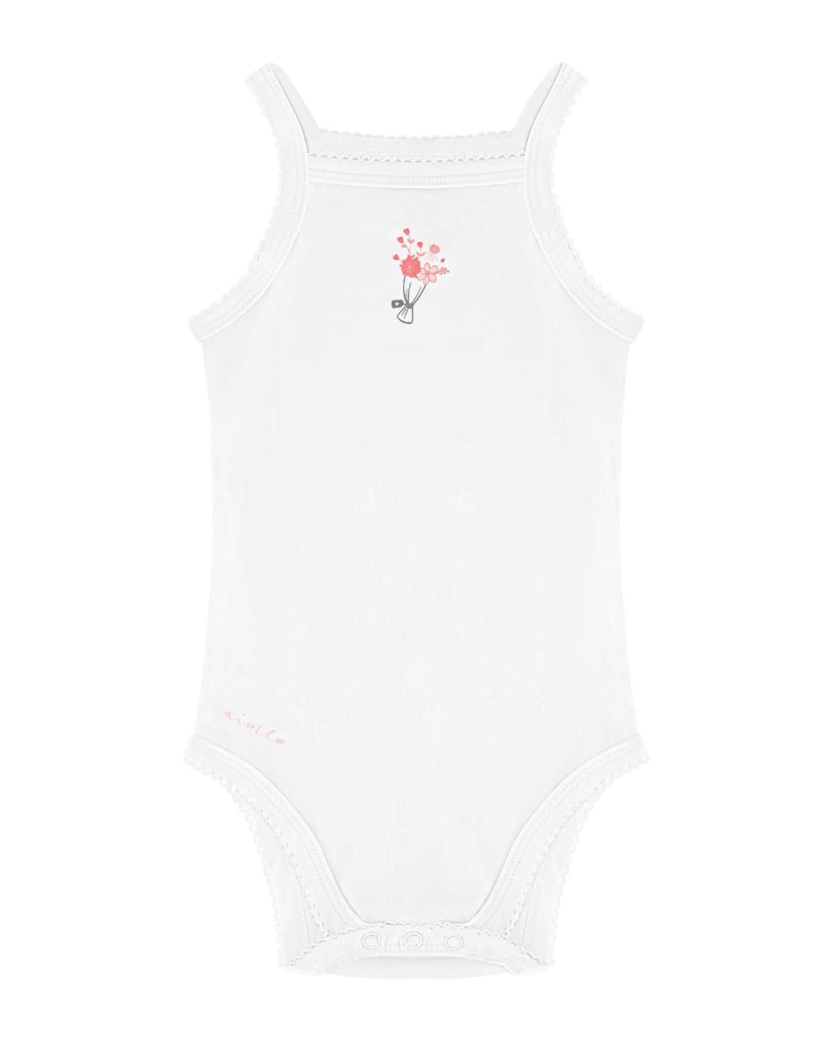 Aime Baby Boy Checked Undershirts.