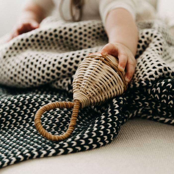 Domani Home Honeycomb Baby Blanket