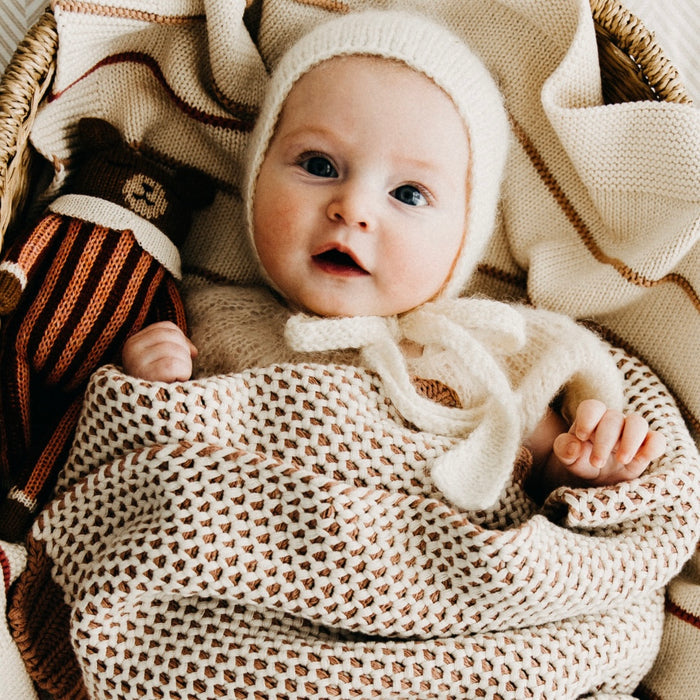 Domani Home Honeycomb Baby Blanket