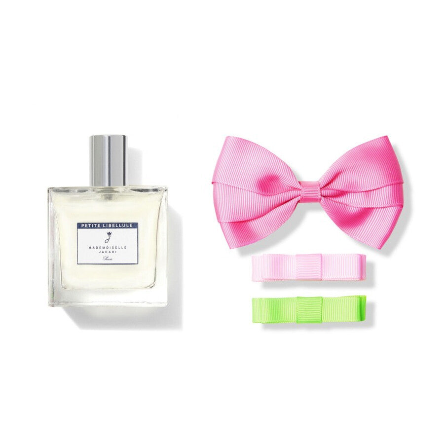 Jacadi Paris Mademoiselle Petite Libellule Eau de Toilette Gift Set + Hair Clips