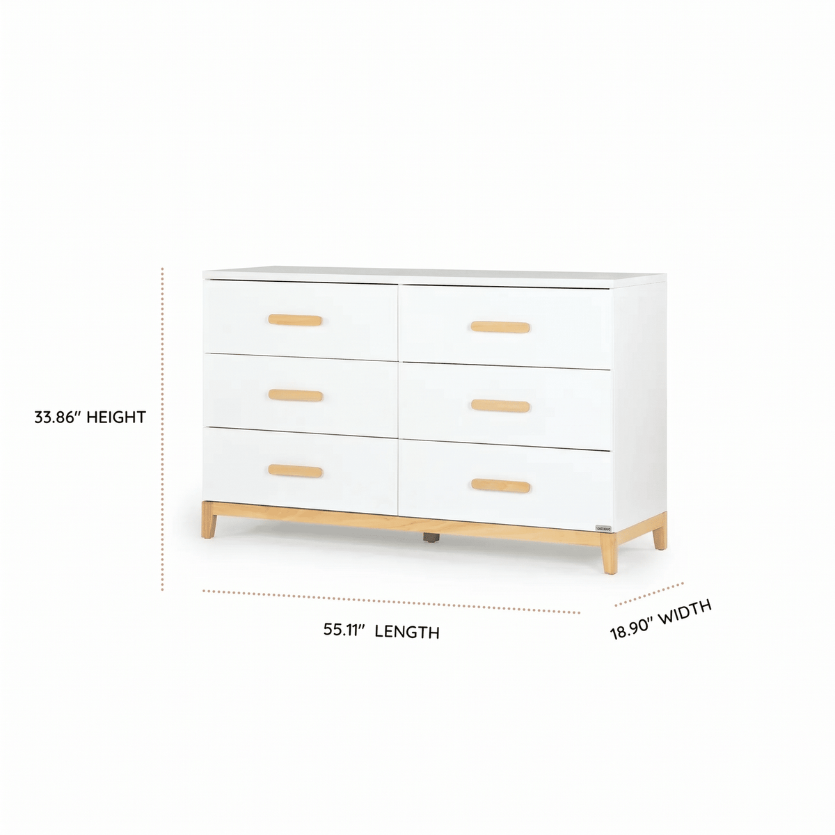 dadada LaLa Big 6-Drawer Dresser