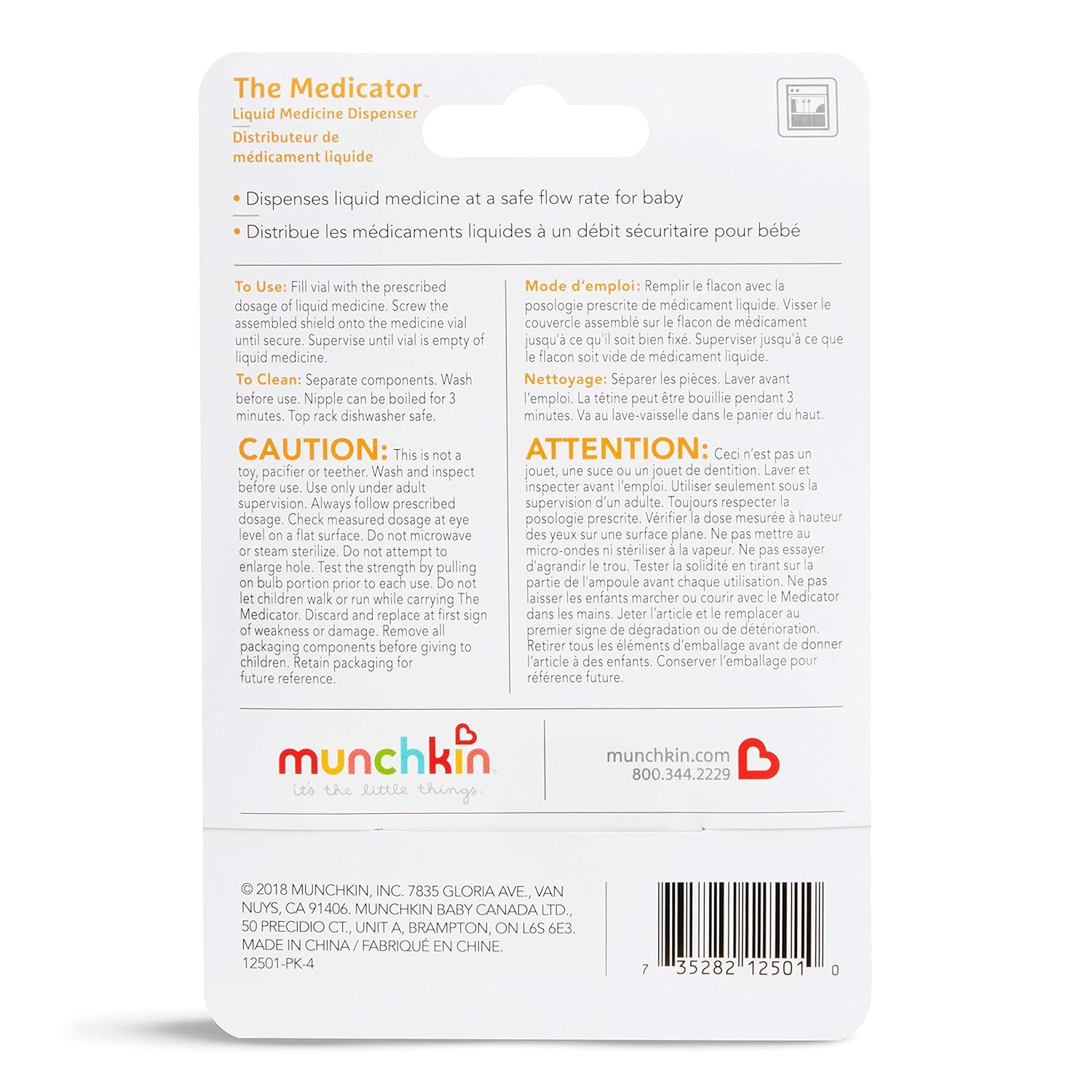 Munchkin The Medicator Liquid Medicine Dispenser