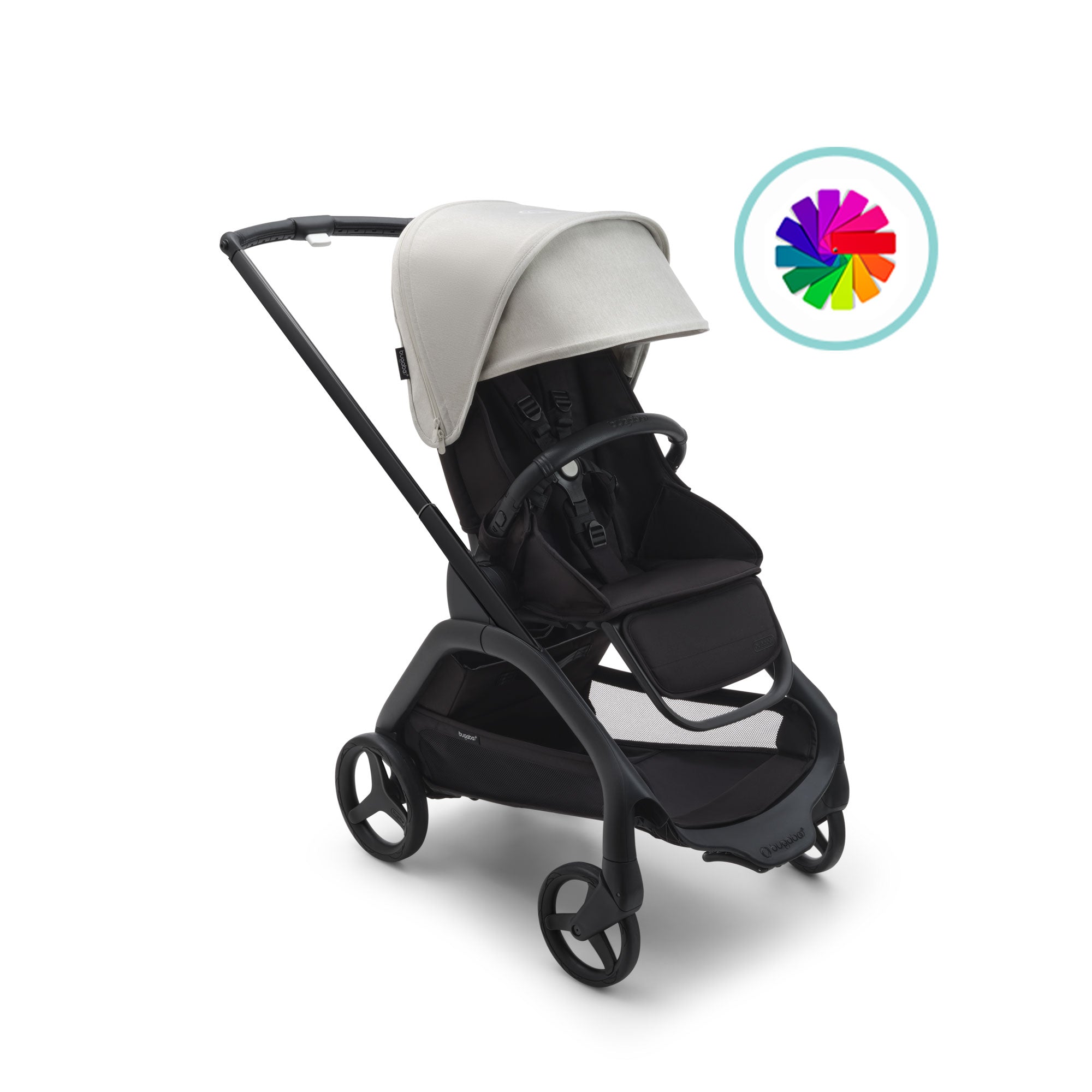 bugaboo gray melange Bugaboo Dragonfly Complete Stroller