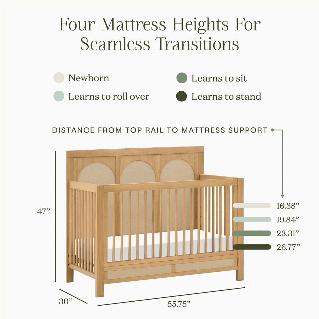 Namesake Eloise 4-in-1 Convertible Crib