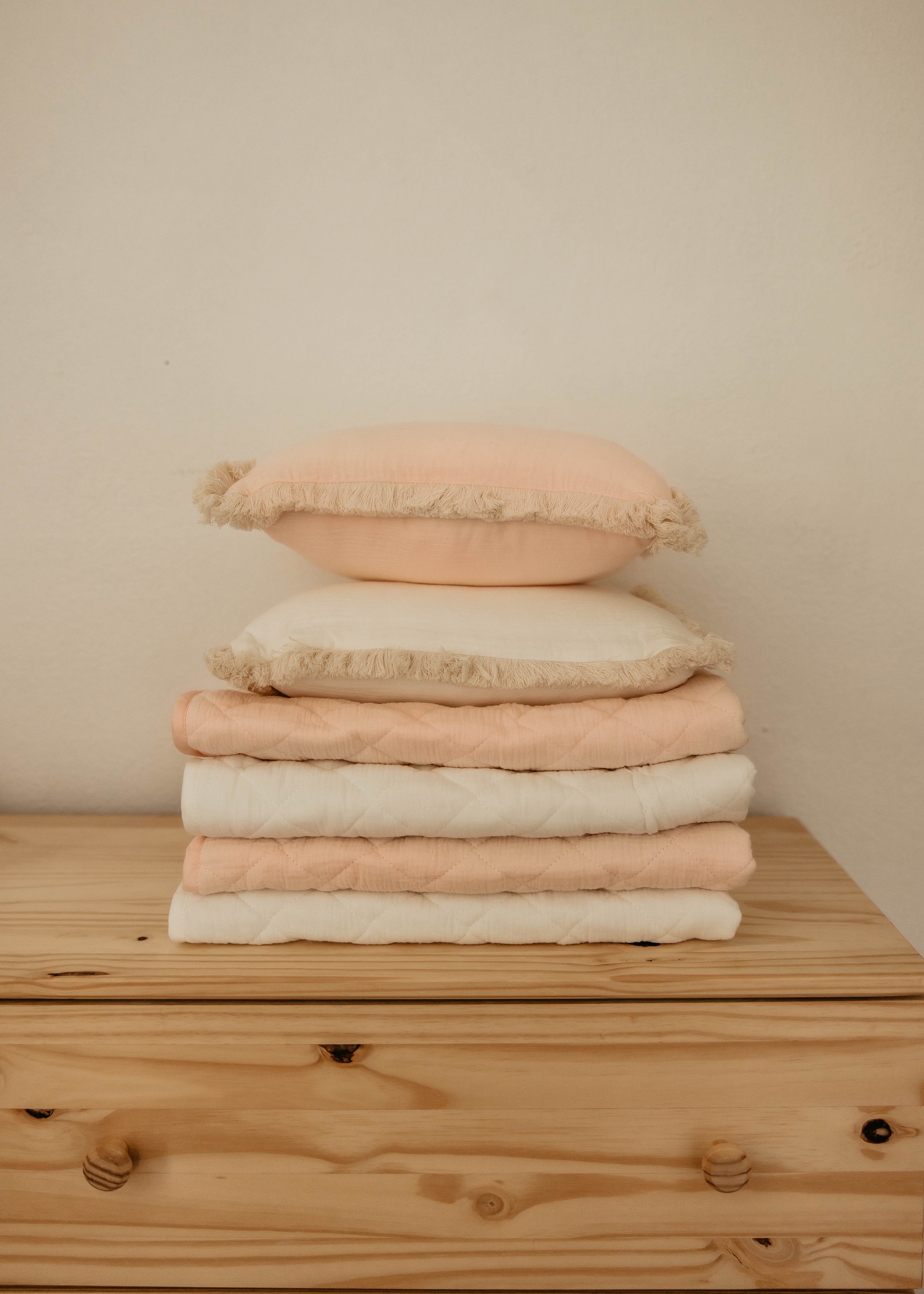 Mini Manilla Muslin 3 Piece Portable Crib and Bassinet / Cradle Linen Set