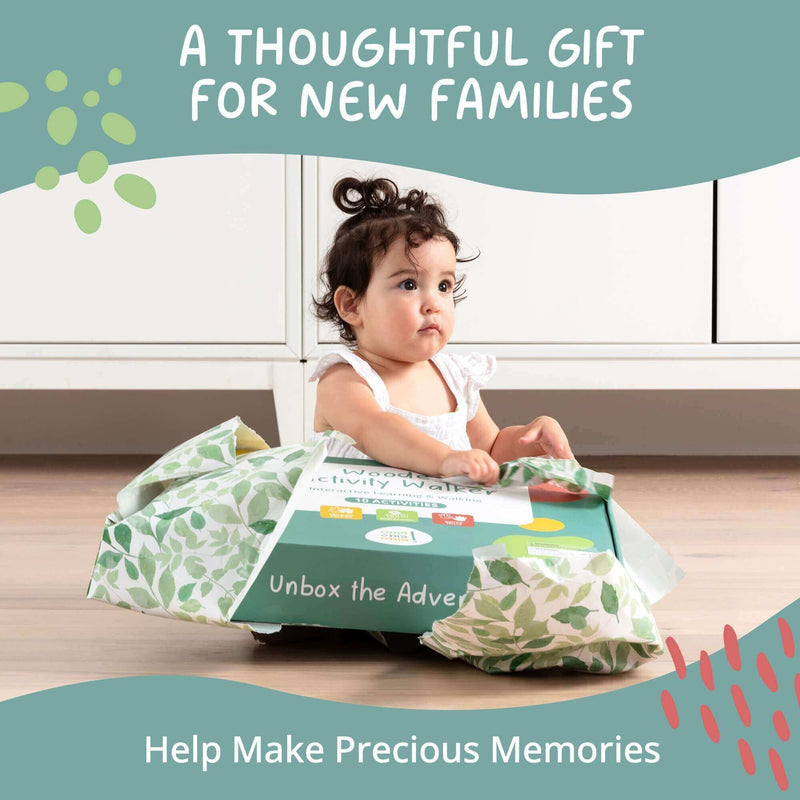 OmaOmaOma! Wooden Multi-Activity Push Baby Walker