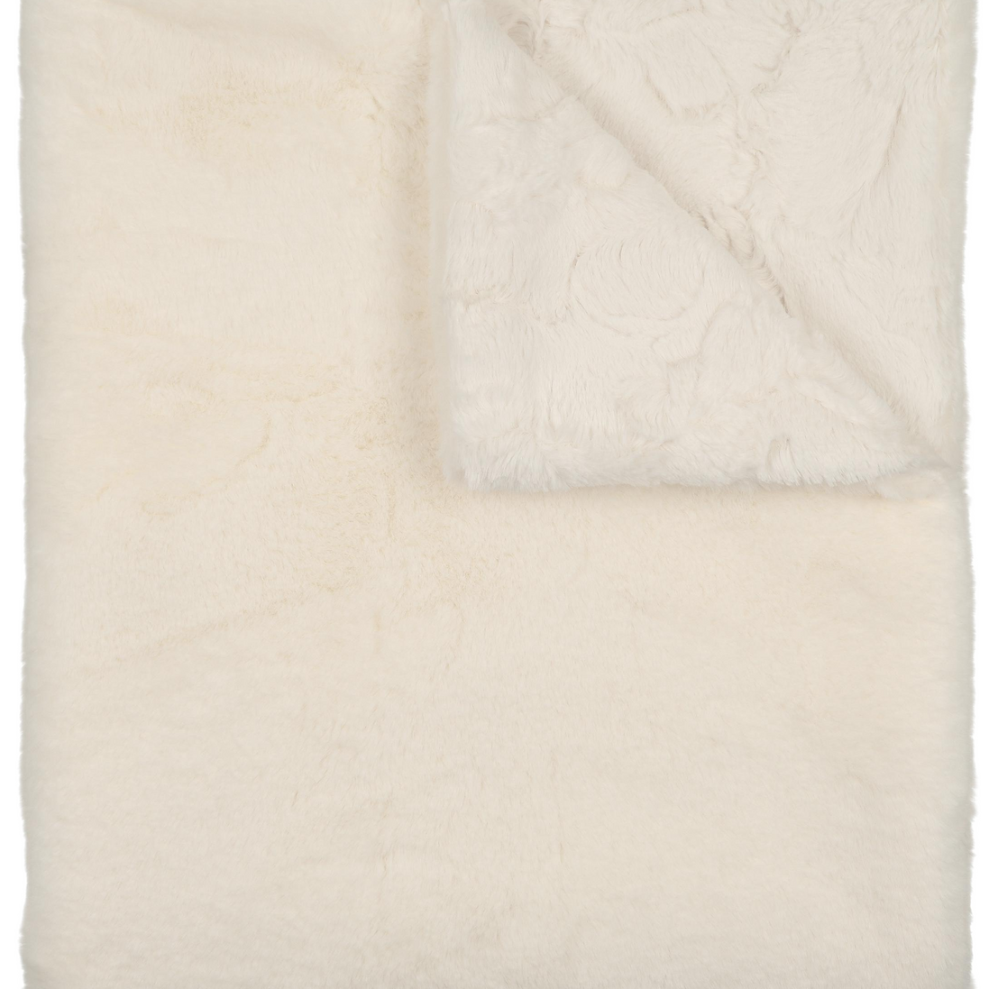 Peluche Bébé Lux Fur Blanket + Canvas Bag