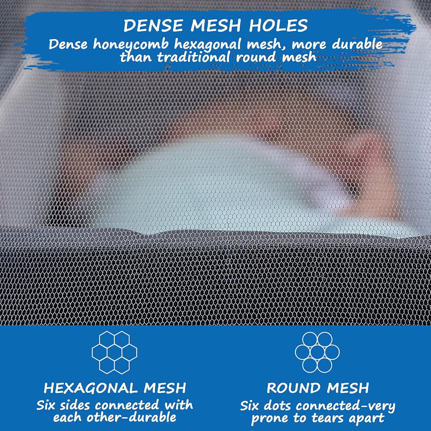 Swabies Portable Crib and Pack N Play Mosquito Net