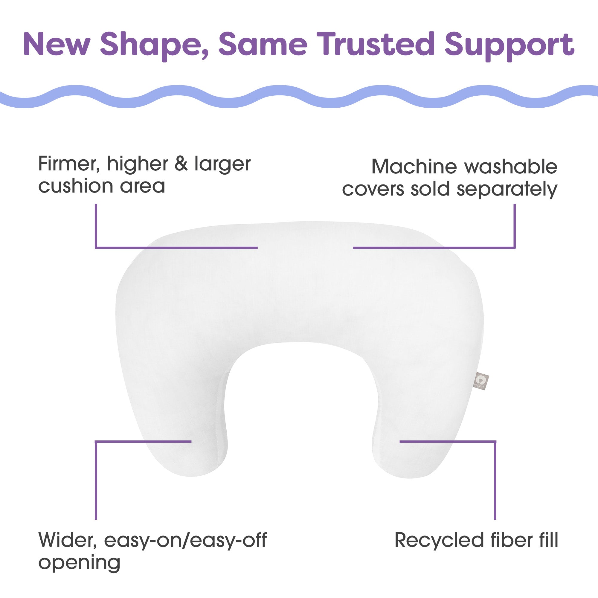 Boppy BareNaked Nursing Pillow
