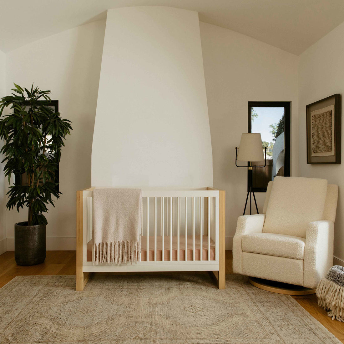 Namesake Nantucket 3-in-1 Convertible Crib with Toddler Bed Conversion Kit