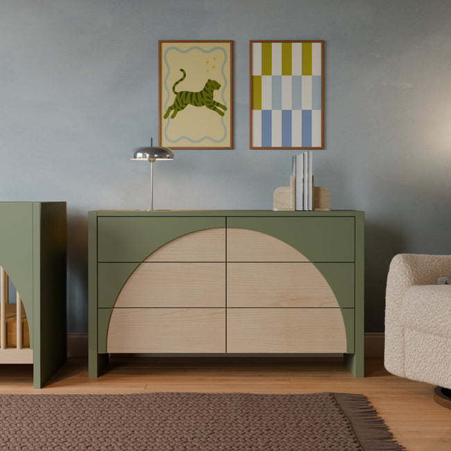 Babyletto Moab 6-Drawer Assembled Dresser