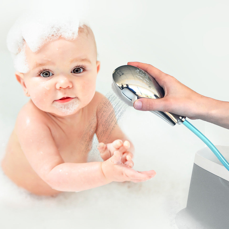 summer infant soothing spa and shower The First Years Rain Shower Baby Spa Tub with Soothing Spray Showerhead