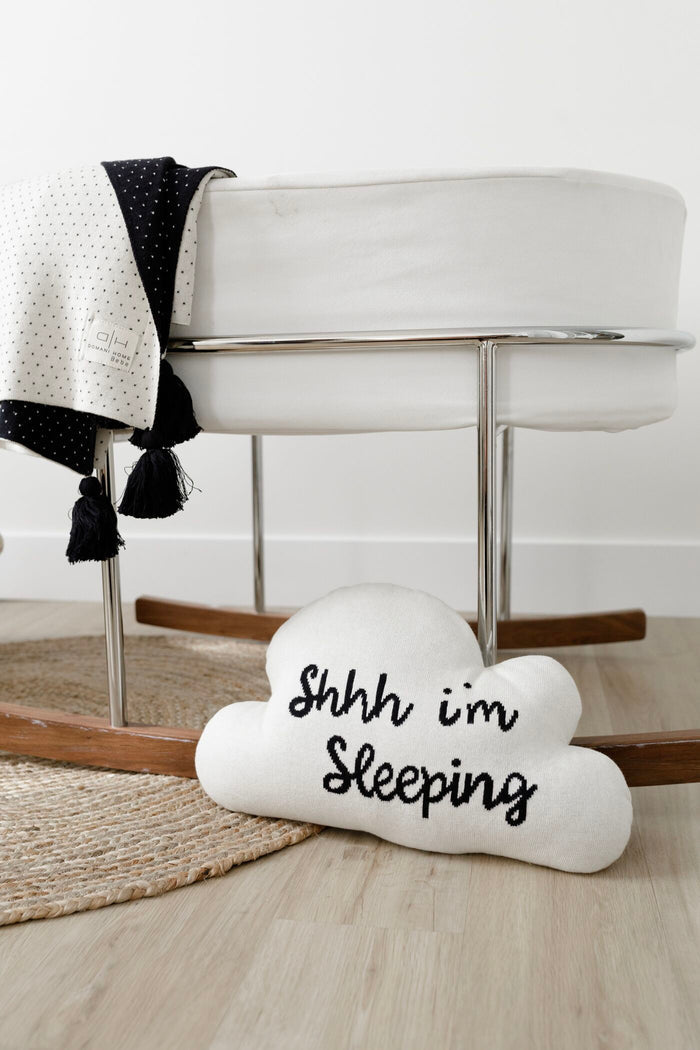 Domani Home Shh I’m Sleeping Pillow