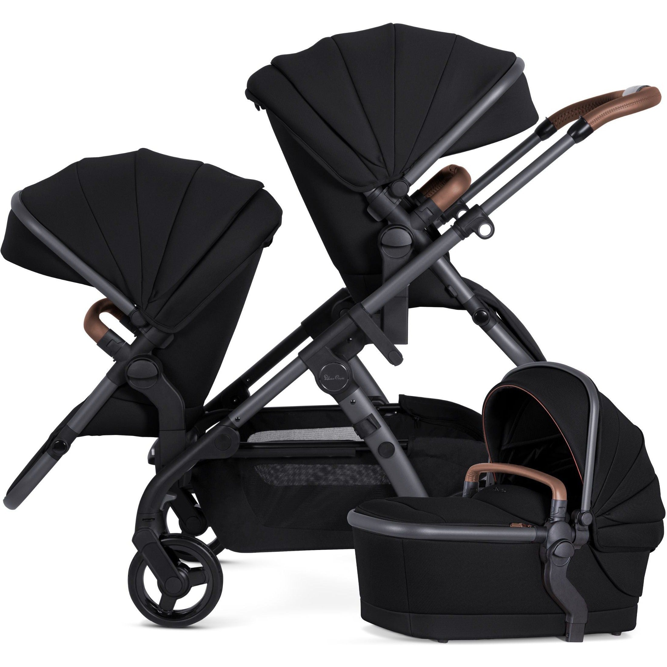Silver Cross Wave 3 Single to Double Stroller